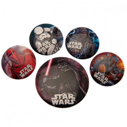 Špendlíky Star Wars Dark Side, sada 5 kusov