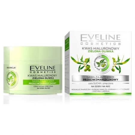 Krém na tvár Eveline Cosmetics s kyselinou hyalurónovou