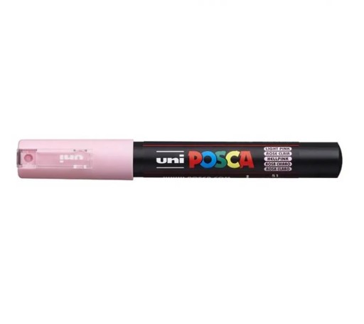 Posca pigmentový popisovač biely 1 PC-1M...