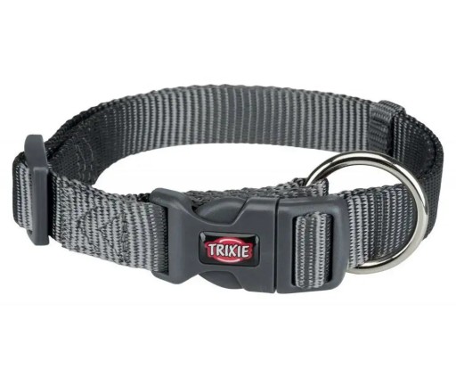 NYLONOVÝ GOLIER 30-45cm/15mm ČIERNA