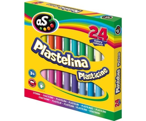 Školská plastelína 24 farieb, sada Astra AS