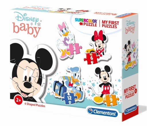 Moje prvé puzzle 4v1 Mickey Mouse Clementoni