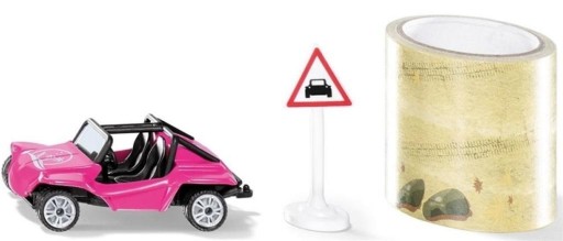 Súprava Siku Buggy s cestom, 3 kusy.