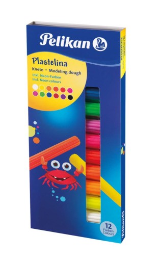 Materská škola plastelína 12col 95g PELIKAN