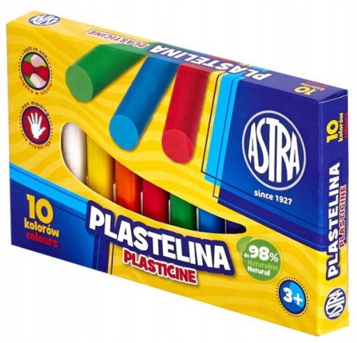 KRUHÁ PLASTIKA - 10 farieb - ASTRA