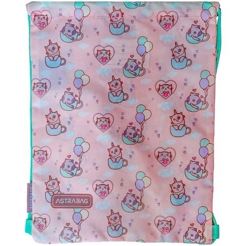 ASTRABAG KITTY'S WORLD vak na topánky 40 x 33 cm CATS