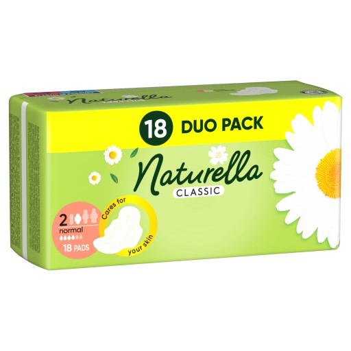 Hygienické vložky Naturella Classic Duo 18 Normal Wings