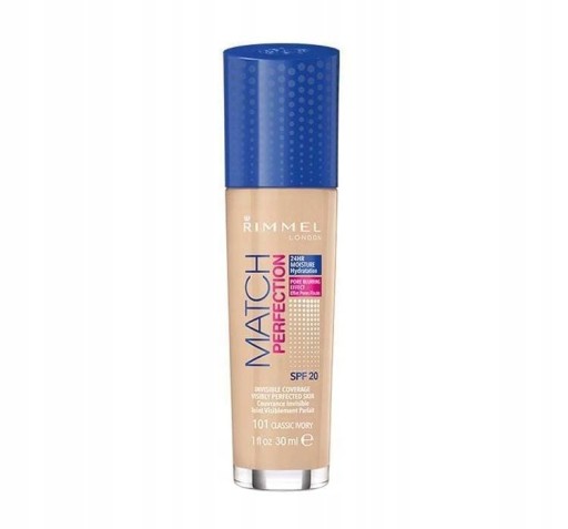Rimmel Match Perfection Foundation 101 Classic Ivory