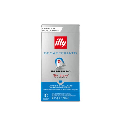 Kapsule pre Nespresso illy Decaffeinato 10 ks.
