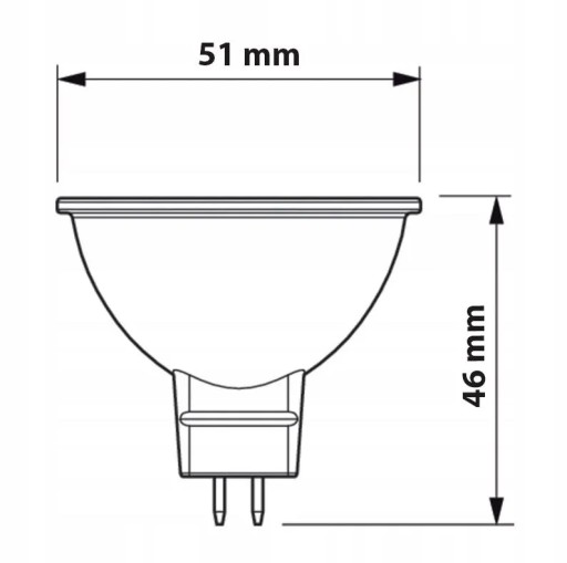 LED žiarovka MR16 4,4W = 35W 345lm 2700K Teplá 36° PHILIPS