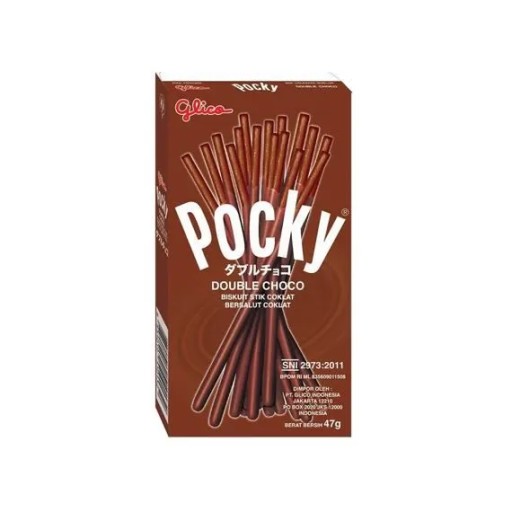 Pocky Double Choco tyčinky 39g - Glico