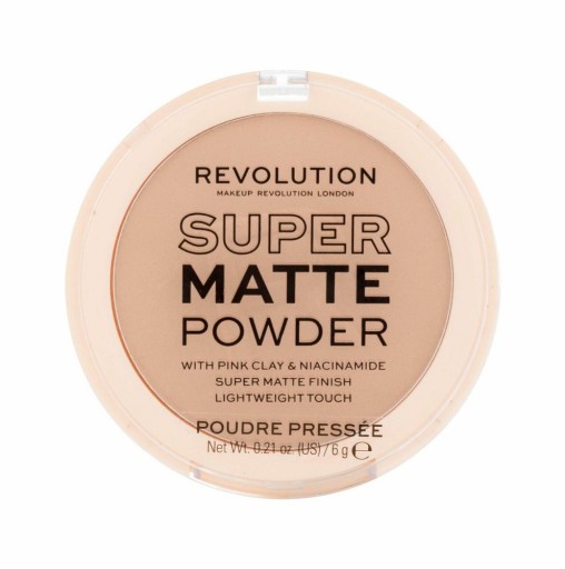 Makeup Revolution Super Matte Pressed Powder Mattifying powder - Tan 6g