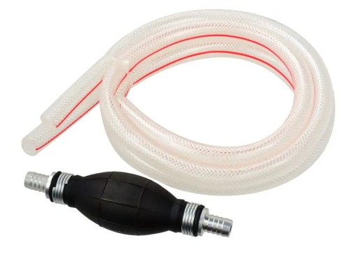 Ručné palivové čerpadlo 12mm s hadicami 2x1m - hruška GEKO G00992