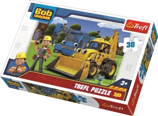 PUZZLE 30 EL - Bob the Builder, CREFL 18214