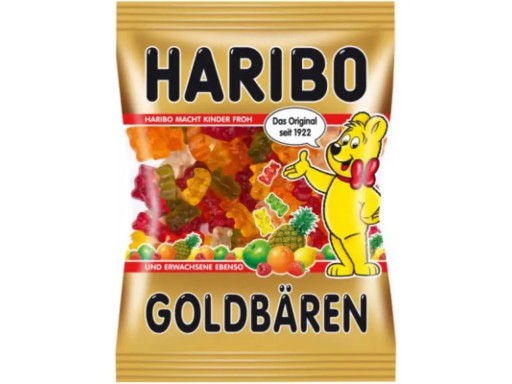 Haribo ovocné želé zlaté medvedíky 100g