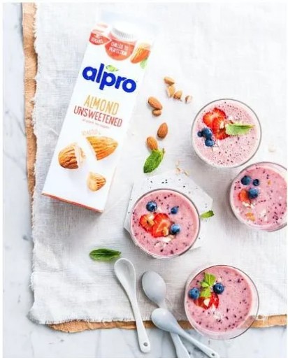 Alpro nesladený mandľový nápoj 1l