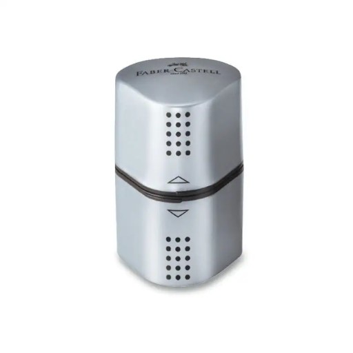 BRÚŠKA FABER-CASTELL GRIP, STRIEBORNÁ