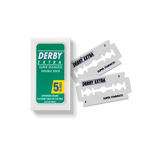 Žiletky Derby EXTRA, celé, 5 ks.