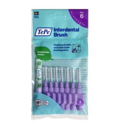 TePe medzizubné kefky 1,1 mm - veľkosť 6