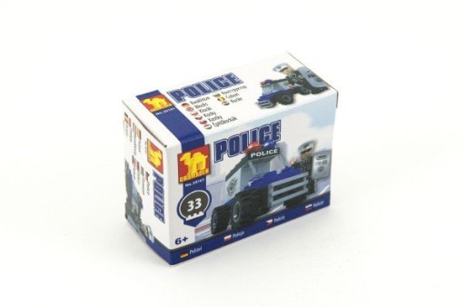 BLOKY POLICAJNÉ POLICAJNÉ AUTO POLICAJNÉ AUTO POLICE CAR séria Kompatibilné