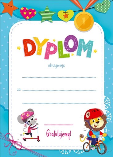DIPLOM - športová súťaž formátu A4