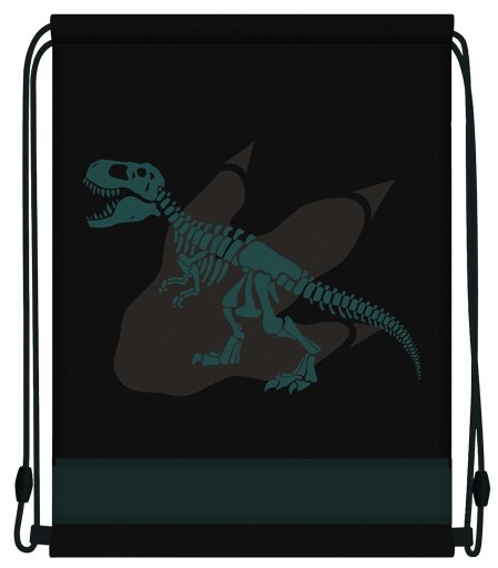 Školská taška Strigo - Black Dinosaurus 35-45cm