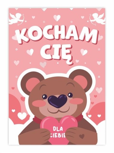 KARTA PLYŠOVAČ I LOVE YOU