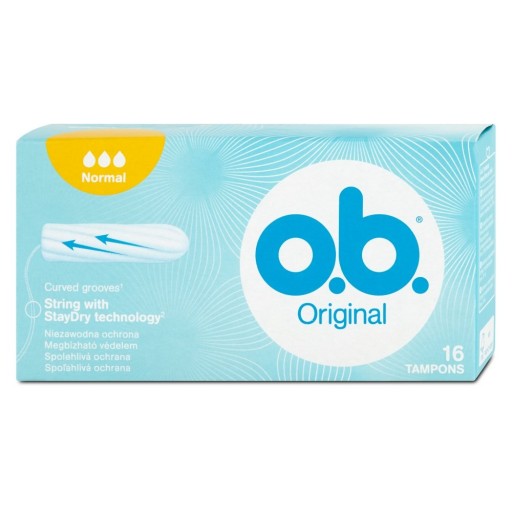 JOHNSON OB Originál tampóny NORMAL 16 kusov