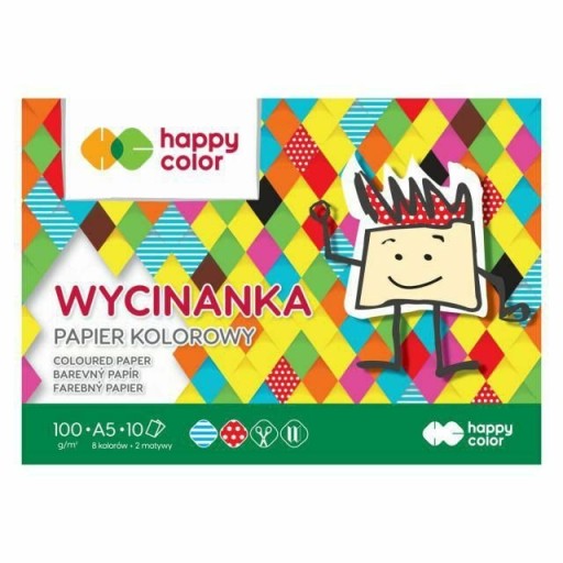 VYSTRIHOVACÍ BLOKOV FAREBNÝ PAPIER A5/10K 100g