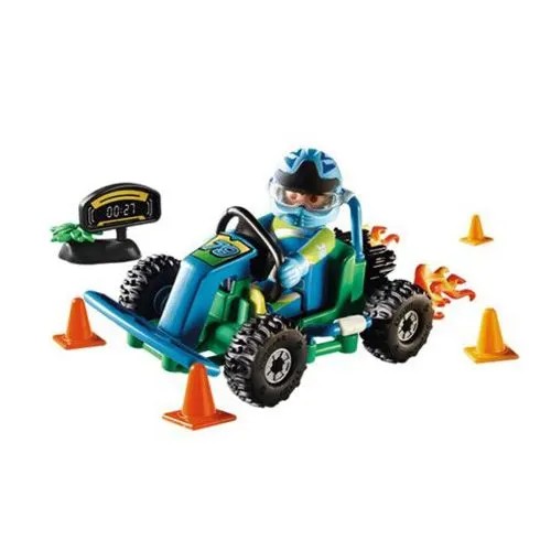 PLAYMOBIL70292 PRETEKY GO-KART KUŽELÍK PRETEKOV NA GOKART VODIČA