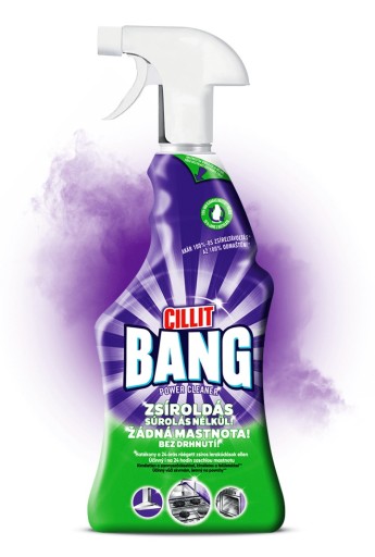 Cillit Bang Grease and Streaks – čistič povrchov – 750 ml