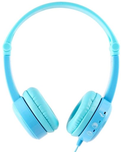 BuddyPhones Travel BLUE káblové slúchadlá