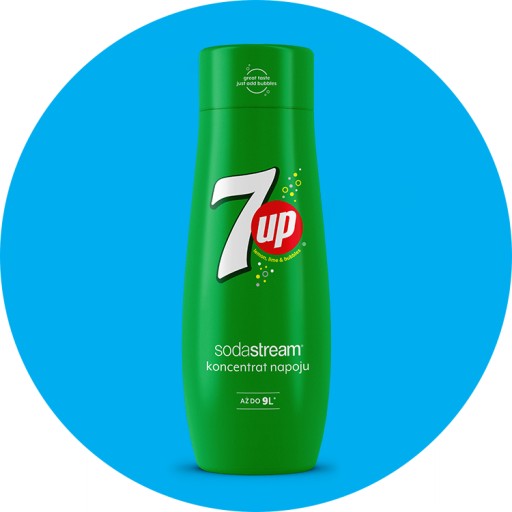 SodaStream 7up vodný sirupový koncentrát 440 ml