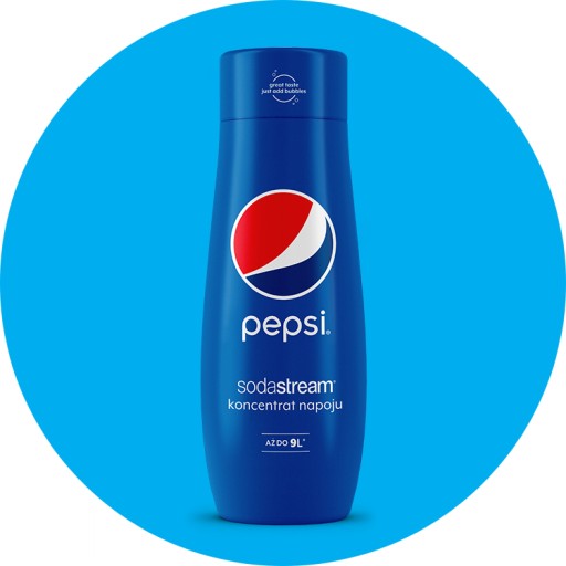 SodaStream Pepsi vodný sirupový koncentrát 440 ml