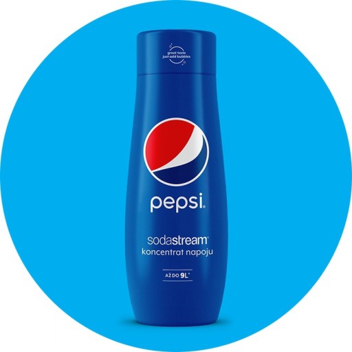 Sirup do SodaStream Pepsi karbonizátor 440 ml