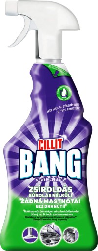 Cillit Bang Grease and Streaks – čistič povrchov – 750 ml