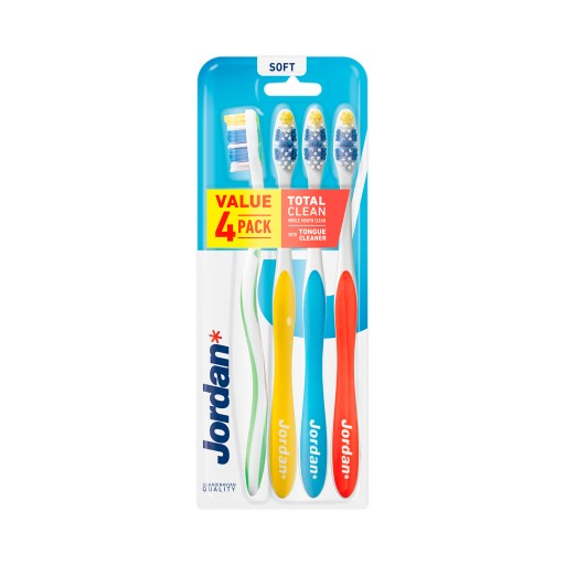 JORDAN TOTAL CLEAN ZUBNÁ KEFKA 3 1 ZDARMA