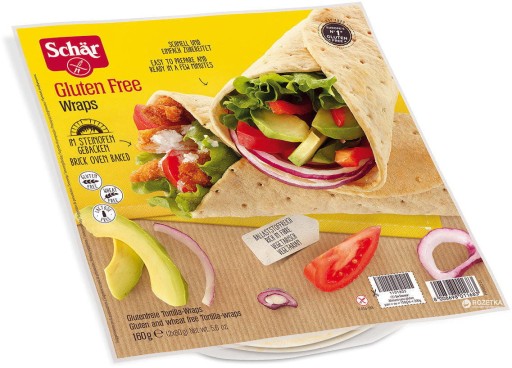 SCHAR Tortilla zábaly bez oleja. 2ks 160g (2x80g)