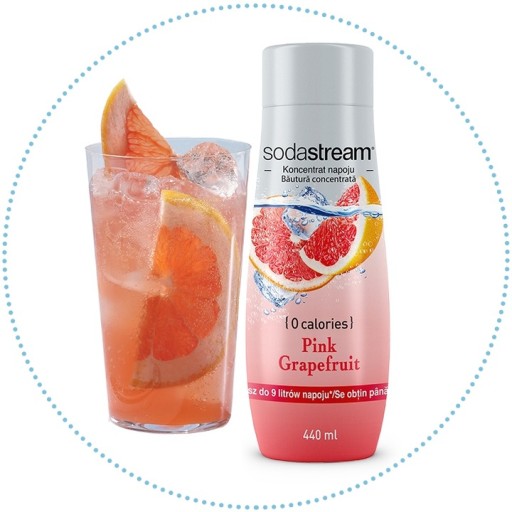 SodaStream sirup 440 ml Ružový grapefruit