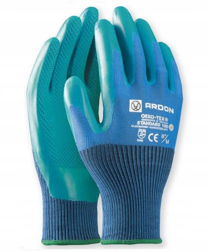 Rukavice GREEN TOUCH ARDON Latexové ochranné flexibilné profesionálne 10