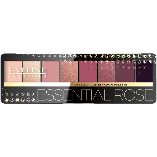 Paletka Eveline Cosmetics Essential Rose 8 tieňov