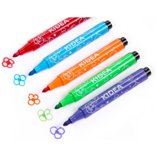 JUMBO popisovače, popisovače, 24 farieb, KIDEA