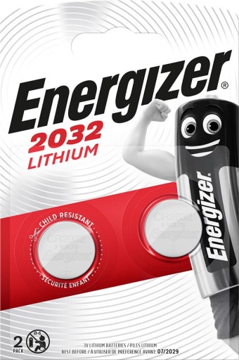 LÍTIOVÝ BATERIE MINI ENERGIZER CR2032 2ks x 2