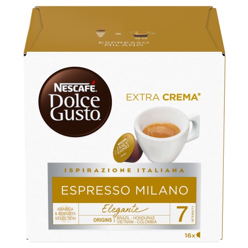 Kapsule pre Dolce Gusto Nescafe Dolce Gusto Espresso Milano 16 ks.
