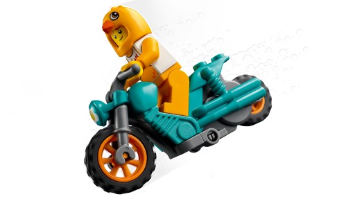 LEGO City Chicken Stunt Motocykel 60310 motorové kocky