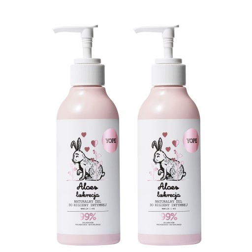 Yope Fluid na intímnu hygienu Aloe a sladké drievko 300 ml