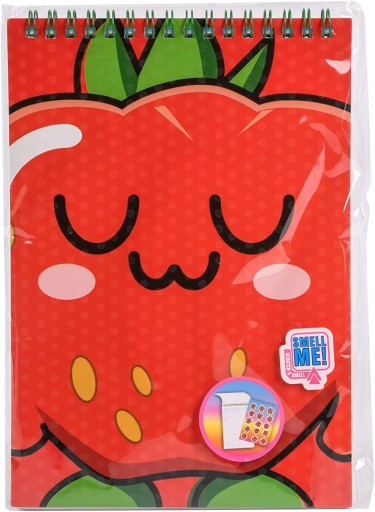 Voňavý zápisník FRUITYSQUAD s nálepkami