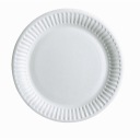 Papierový tanier, grilovacie taniere, torta, priemer 18 cm, 100 ks.