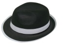GANGSTERSKÝ ČIAPOK AL CAPONE JACKSON ČIERNA