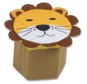 Sedák na taburetku Pouffe, box na hračky LEW